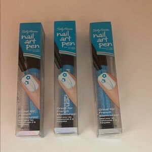 Sally Hansen Nail Art Pens - Quantity 3